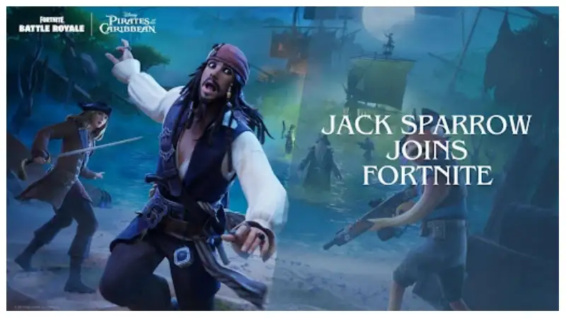 Pirates of the Caribbean Arrive in Fortnite